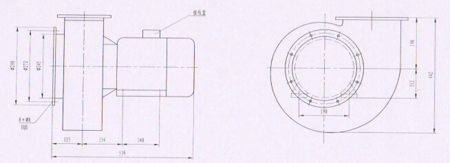 CQ20離心風(fēng)機